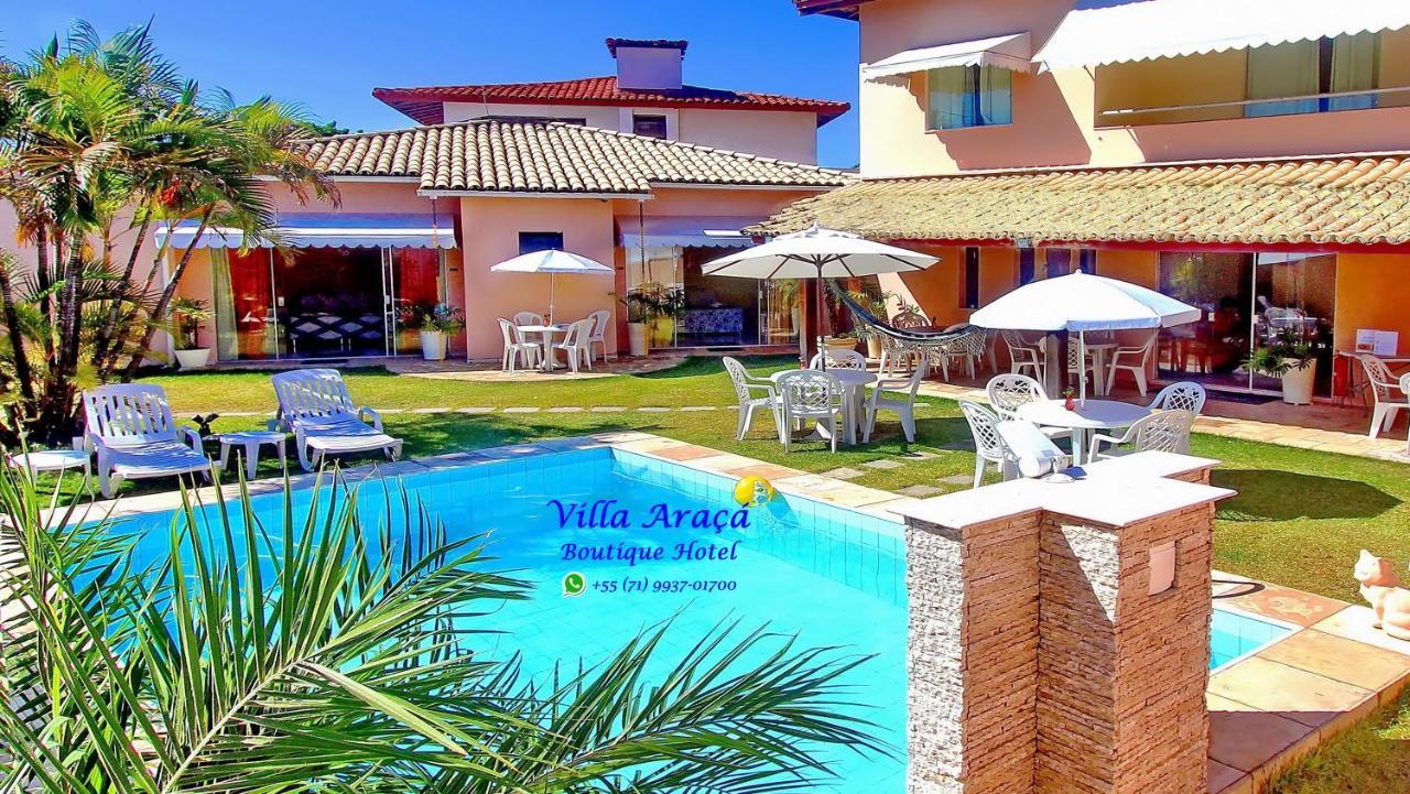 Villa Araçà - Boutique Hotel Lauro de Freitas Exterior foto